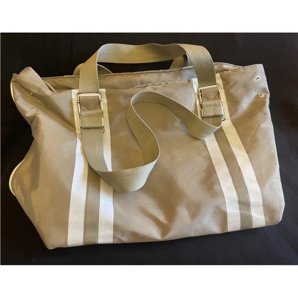Carpisa Made In Italy Shopper Tote Beige Crossbody Shoulder Bag 2 Length Handels